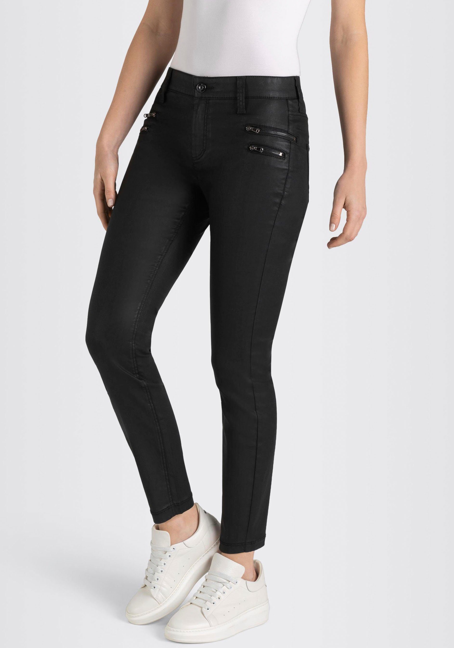 MAC Röhrenhose Zip Skinny