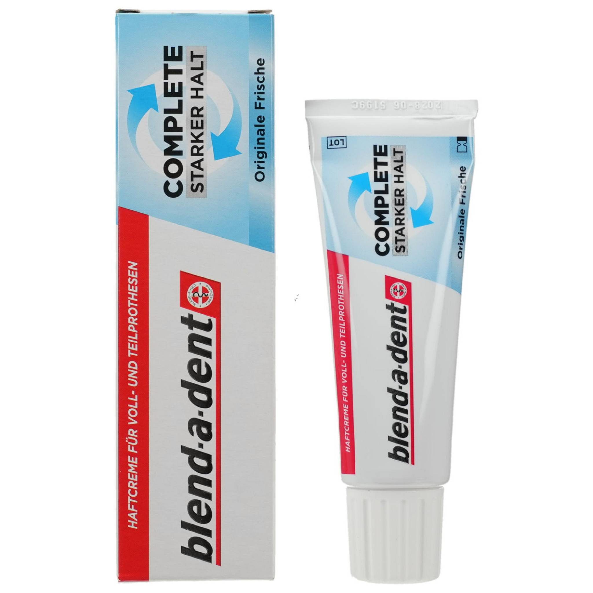 blend-a-dent Zahnpasta Complete Haftcreme originale Frische PZN 19683674