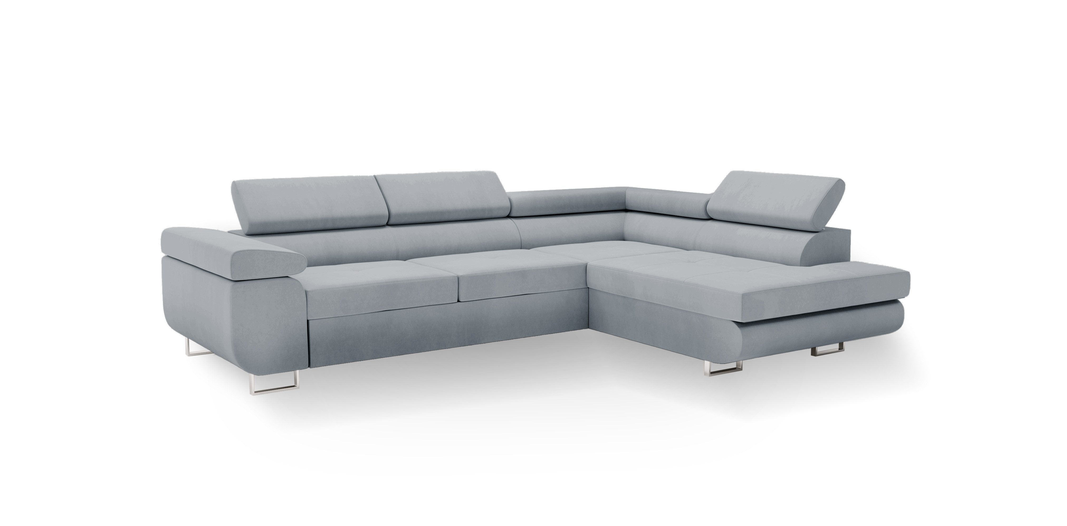 Goldstoff Ecksofa hochwertiges Sofa mit Schlaffunktion, günstig online kaufen