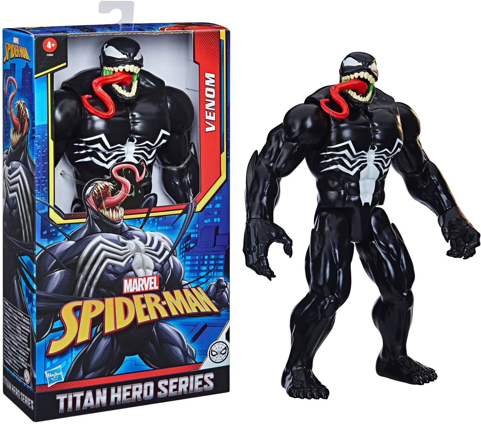 Actionfigur Marvel Spider-Man Titan Hero Serie Venom