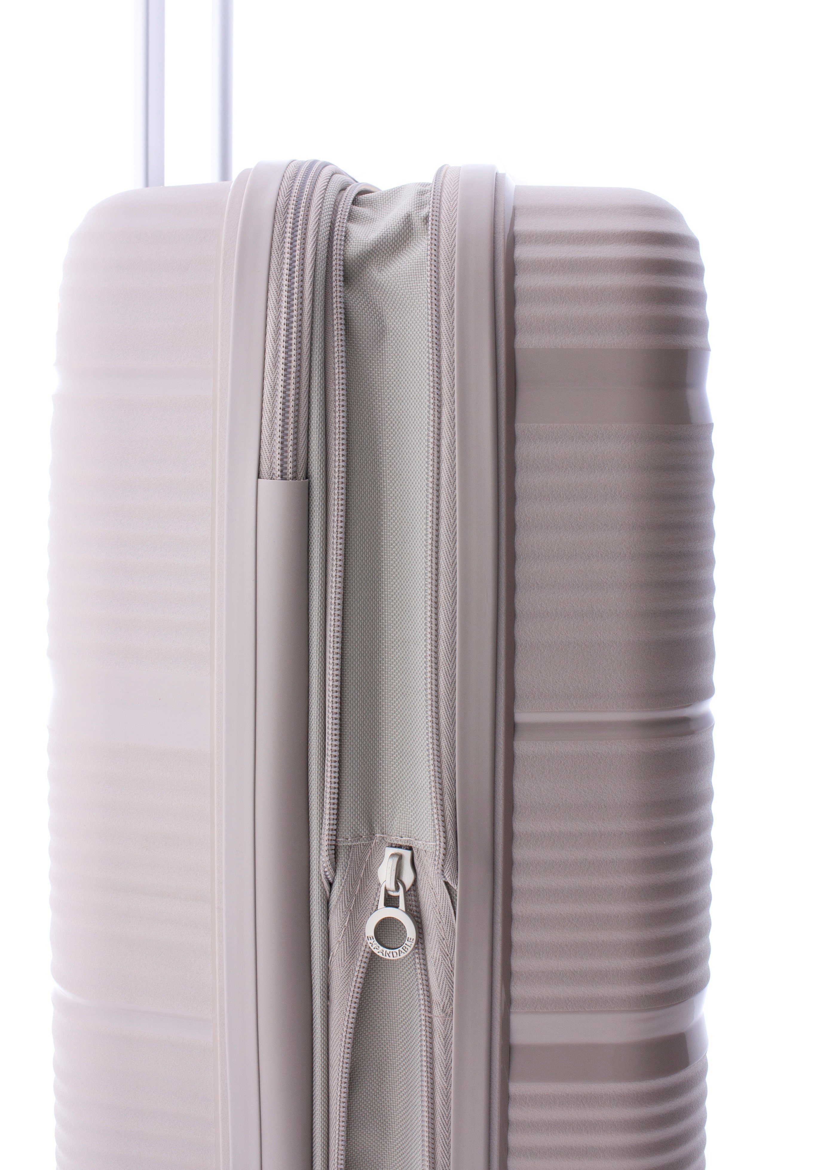 GLADIATOR Hartschalen-Trolley Koffer XL - 76 cm, 4 Rollen, TSA, Dehnfalte, div. Farben