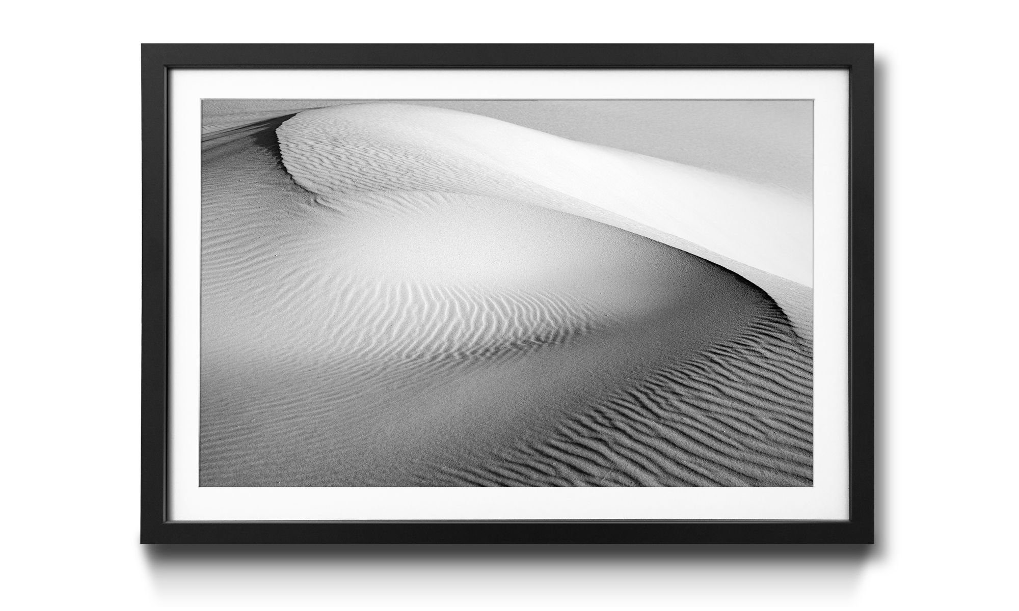 WandbilderXXL Bild mit Rahmen Dune, Wald, Wandbild, in 4 Größen erhältlich