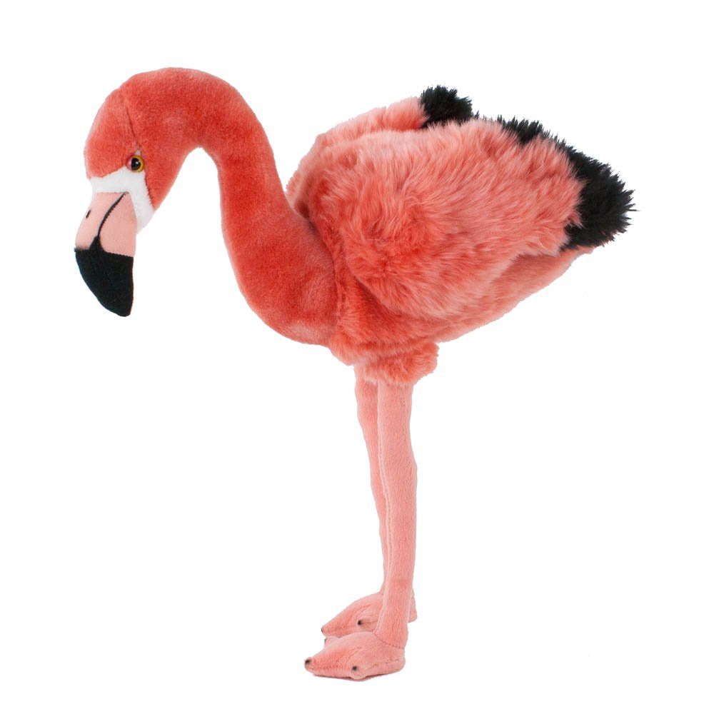 Teddys Rothenburg Kuscheltier Flamingo stehend 46 cm pink Plüschflamingo