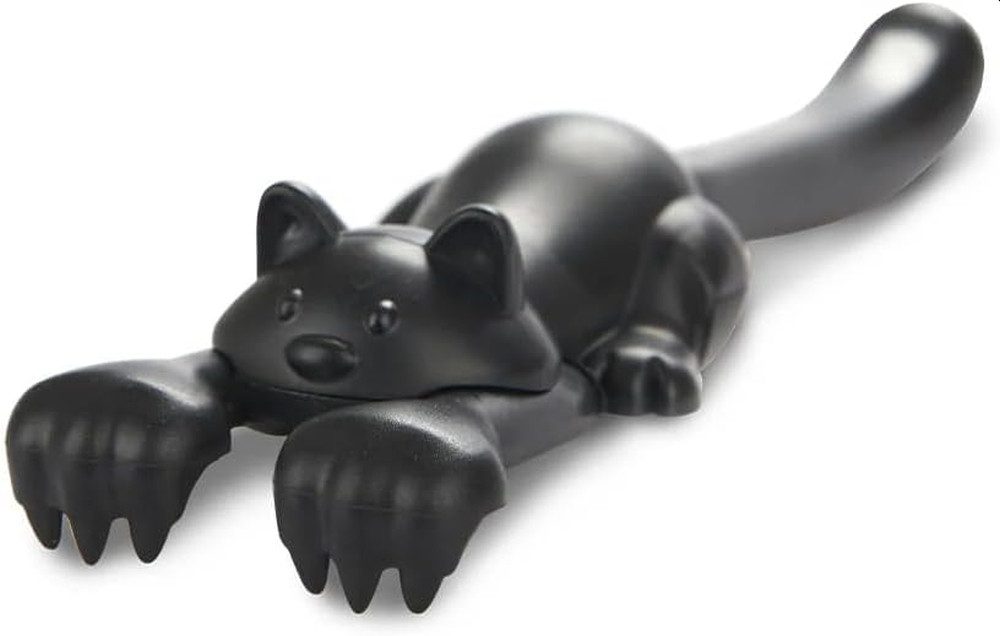 WestCraft Massagebürste Rückenkratzer Curious Cat - effektivster Cat Rückenkratzer & Kratzhand, 1-tlg., Wellness Rücken Kratzhilfe Lange helfende Hand bei Juckreiz