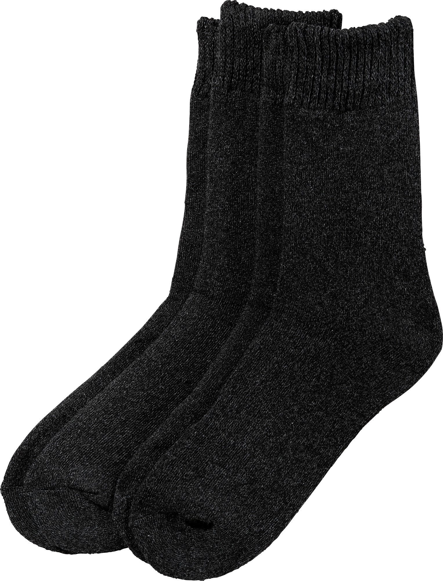 REDBEST Socken Herren-Thermo-Socken 2 Paar Uni günstig online kaufen