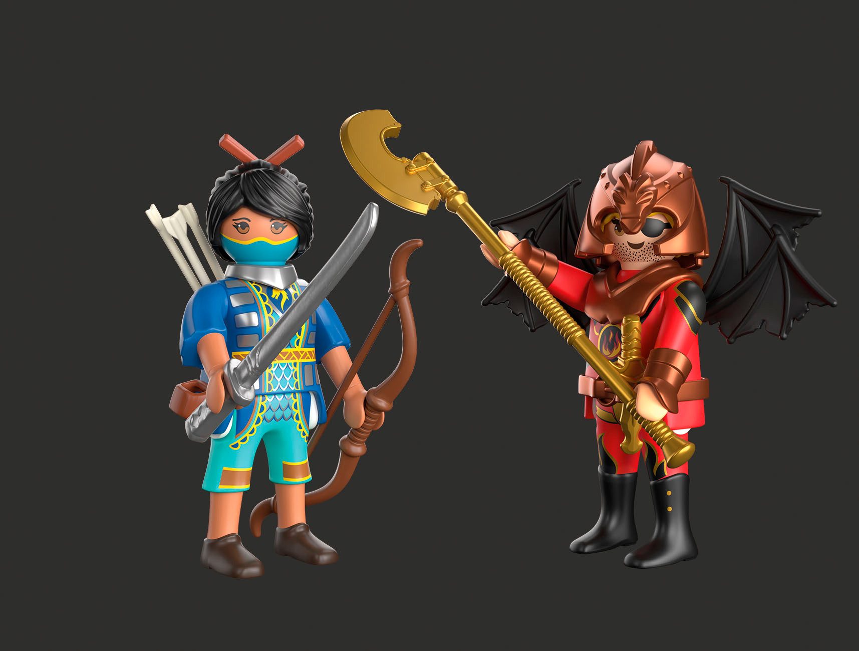 Playmobil® Novelmore vs. Burnham Duell (71884), Duo Pack Konstruktions-Spie günstig online kaufen