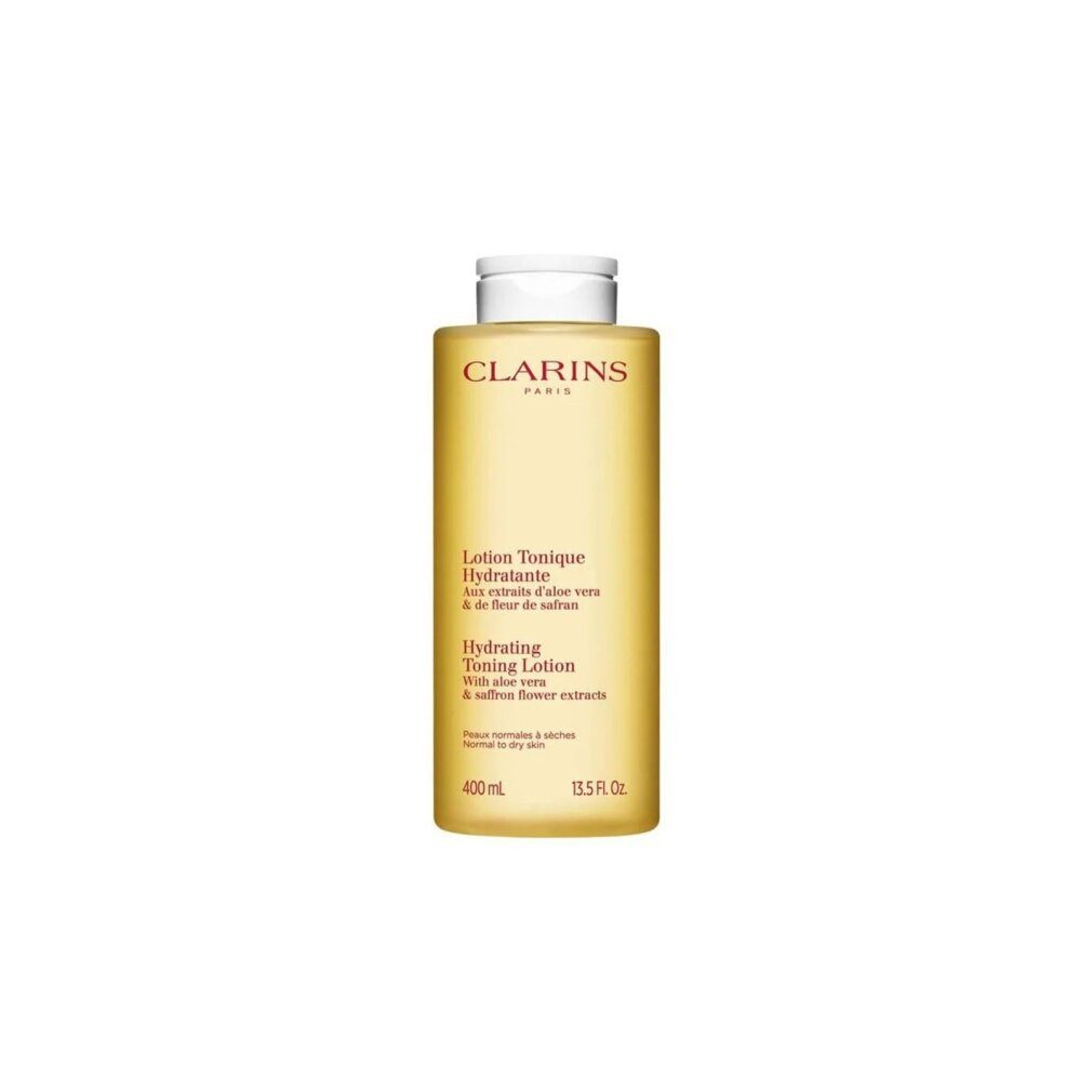 Clarins Gesichts-Reinigungsfluid LOCIN TONICA Feuchtigkeitscreme für normale trockene Haut 400 ml