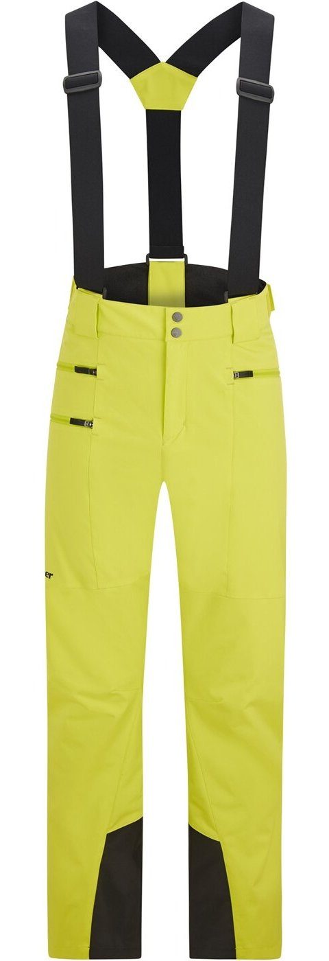 ski) Ziener Skihose TRONADOR man BITTER (pants LEMON