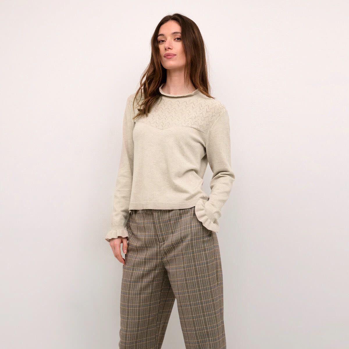 Klassische Bluse CRVillea Knit Blouse