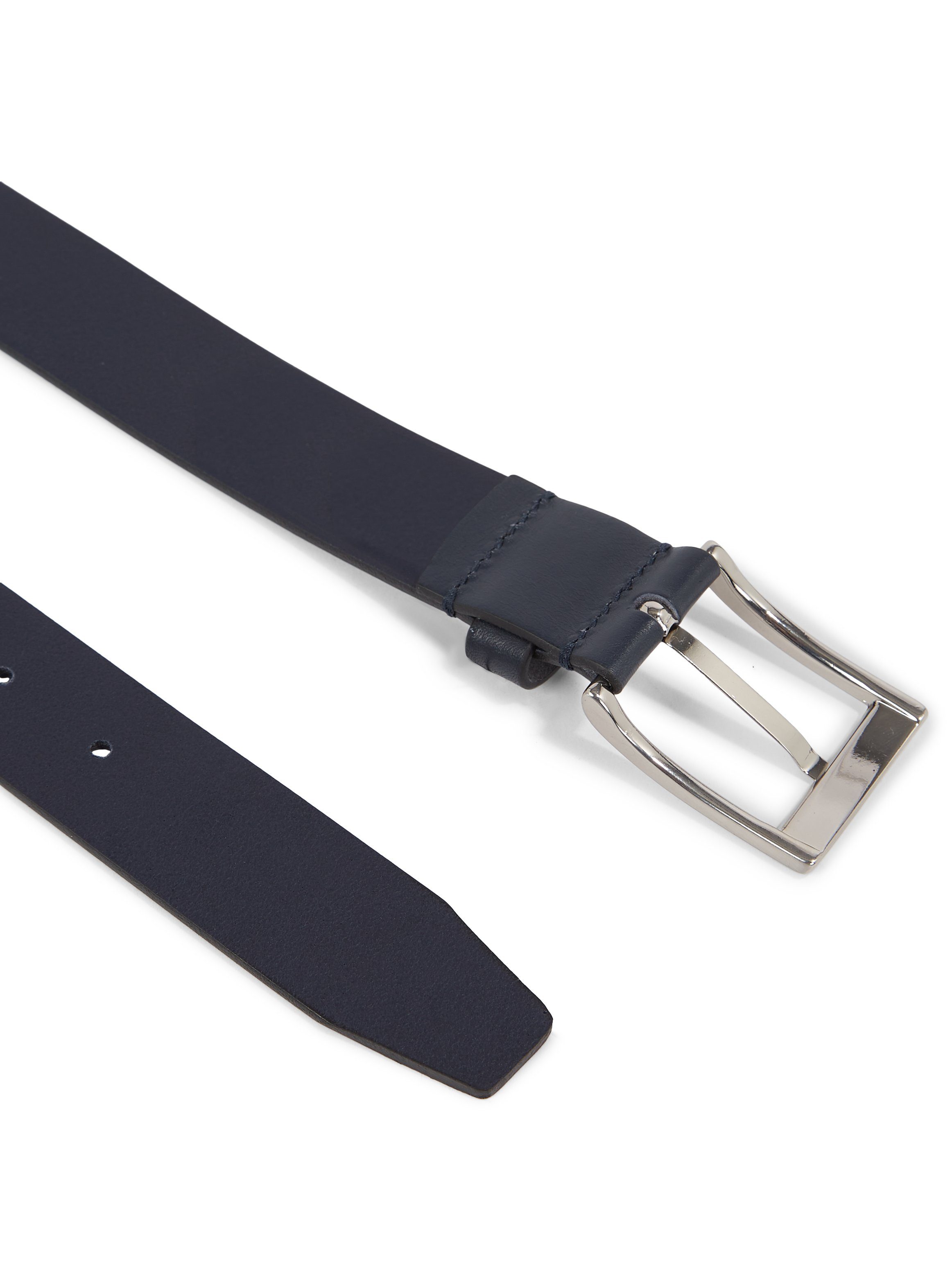 Tommy Hilfiger Ledergürtel New Aly Belt 3,5 cm breit mit quadratischer Logo-Metallschnalle