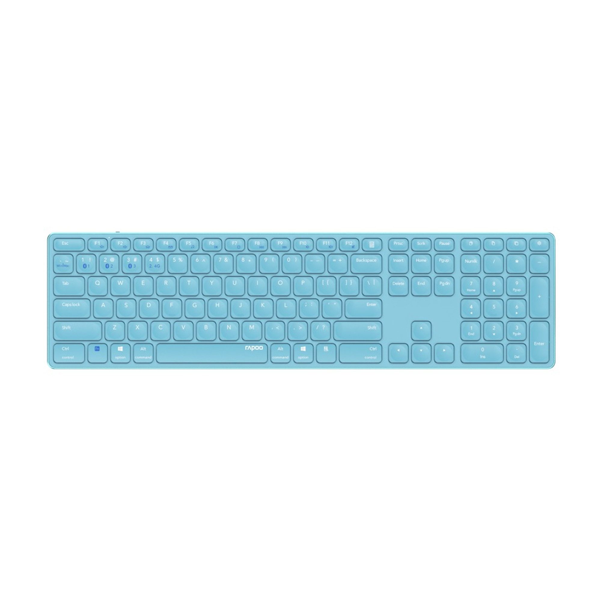 Rapoo E9800M, kabellos, QWERTZ Wireless-Tastatur