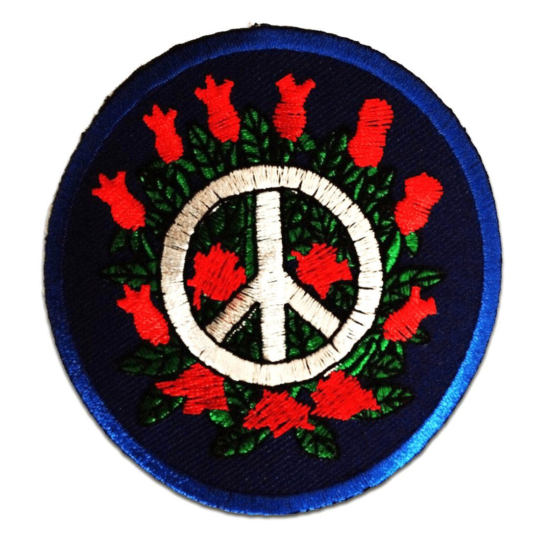 Catch the Patch Aufnäher Bügelbild, Aufbügler, Applikationen, Patches, Flicken, zum aufbügeln, Polyester, Peace Victory - Größe: Ø 7,5 cm