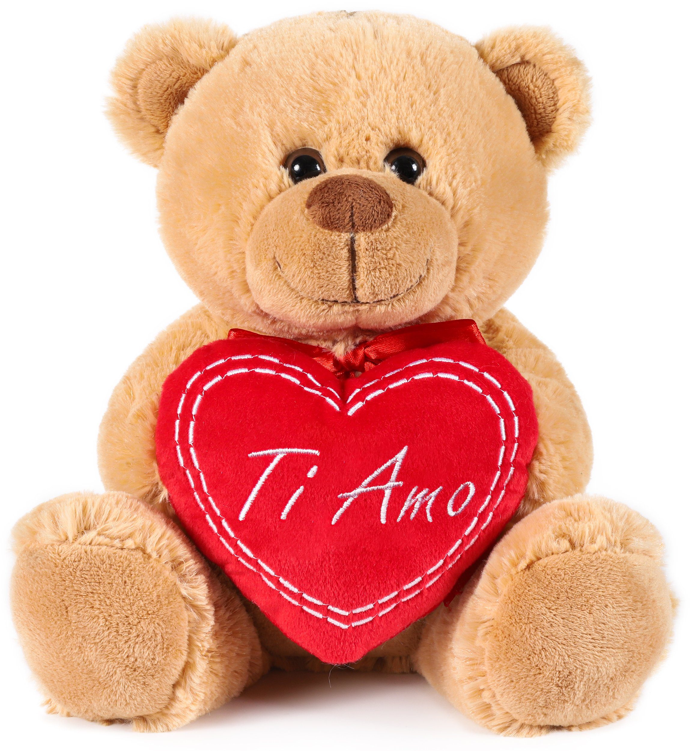 BRUBAKER Kuscheltier Teddy Plüschbär mit Ti günstig online kaufen