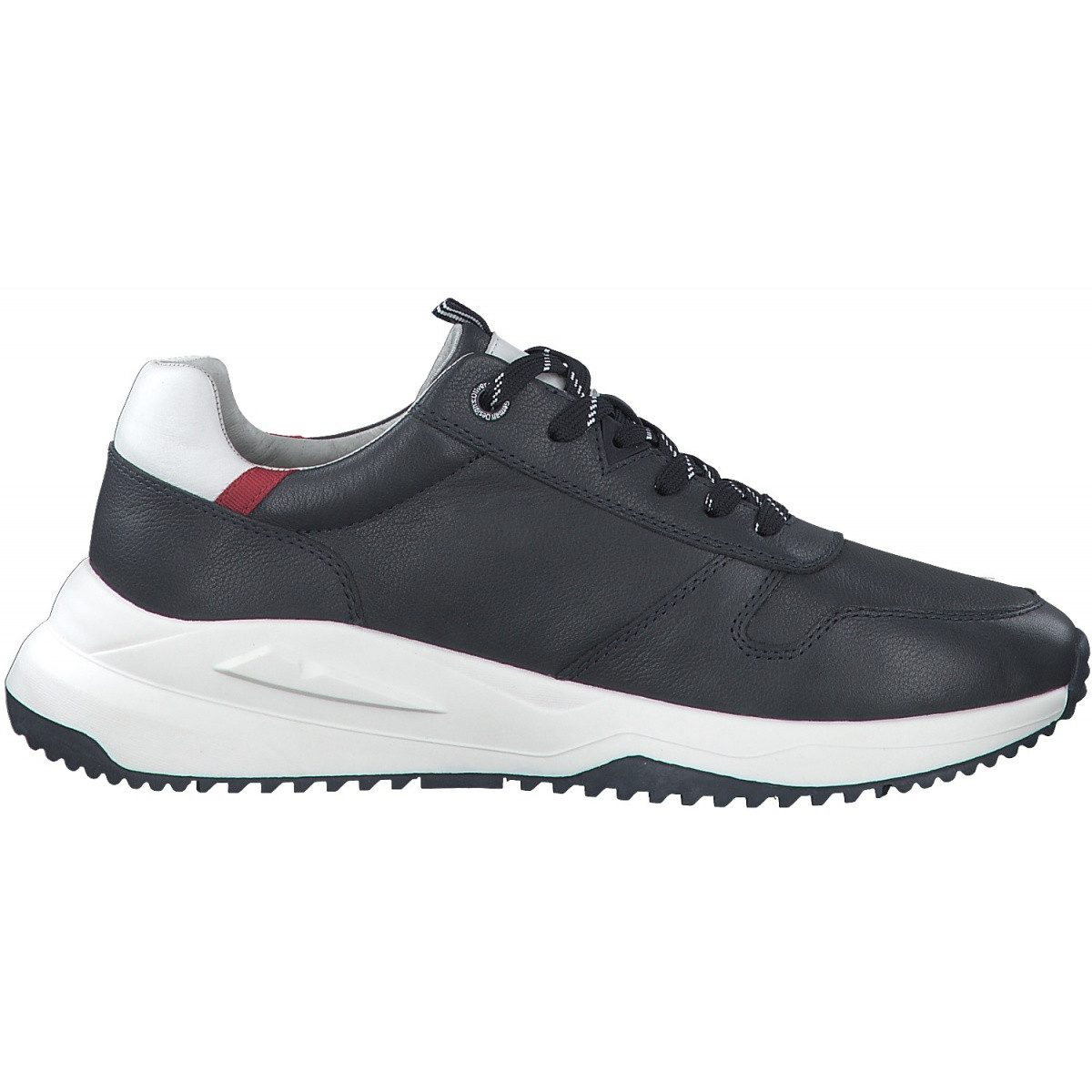 s.Oliver 5-13609-38-805 mit Soft Foam - Leder - navyblau Herren Sneaker