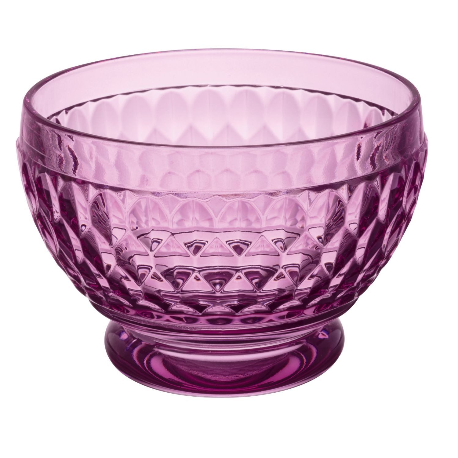 Villeroy & Boch Dessertschale Boston Berry, Kristallglas, spülmaschinenfest