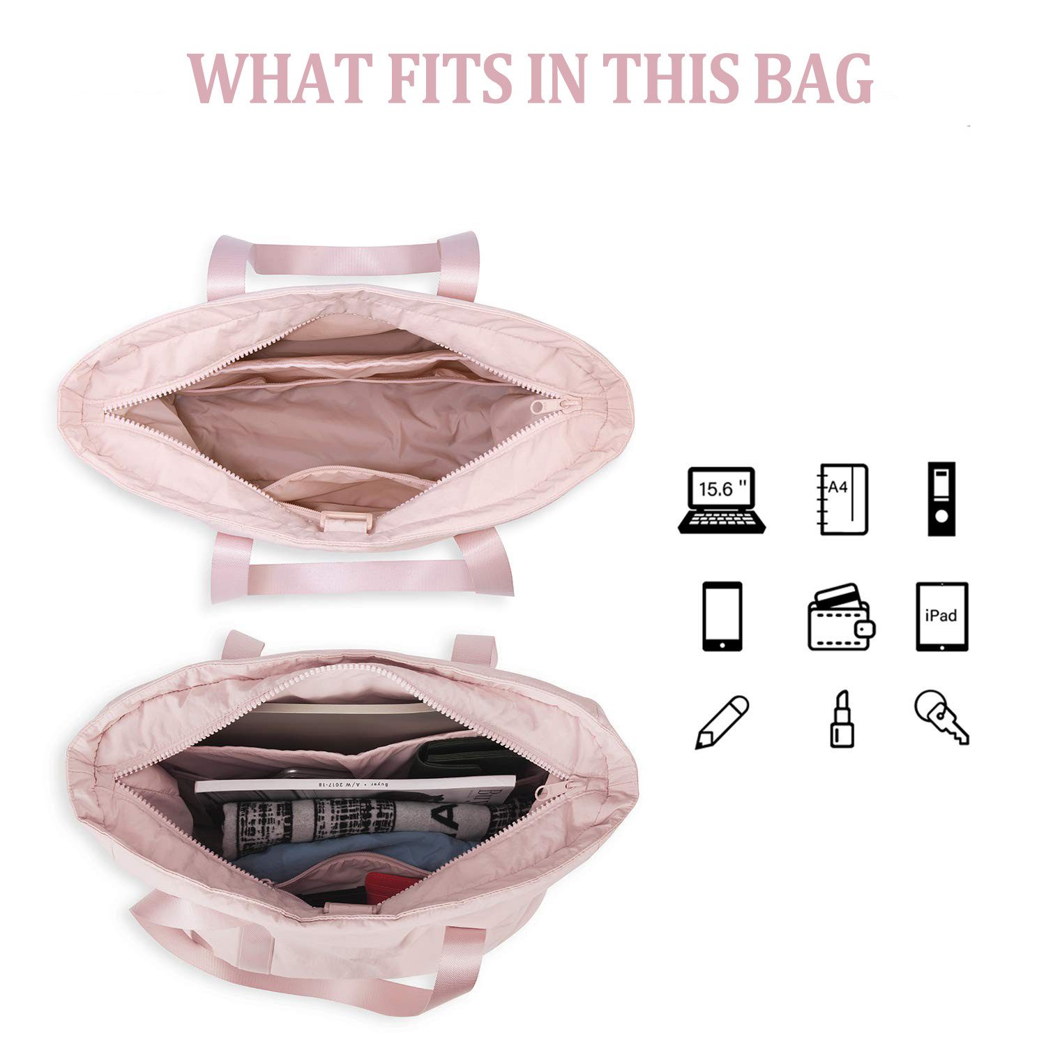 Coonoor Reisetasche Reißverschluss-Handtasche, Schultertasche, Reisetasche, günstig online kaufen