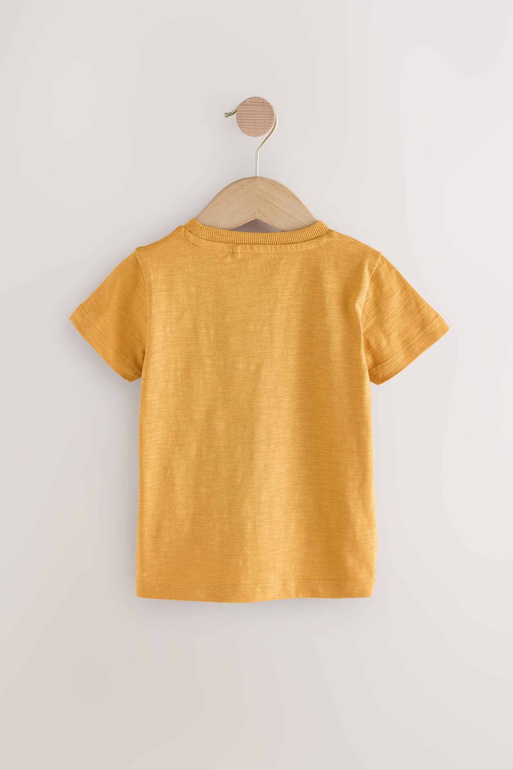 Next T-Shirt 3er-Pack Kurzarm-T-Shirts mit Applikation günstig online kaufen