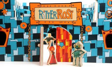 LeNoSa Spielzelt Ritter Rost Ritterburg • Spielwelt für Kinder • ca. 47 x 47 x 25 cm