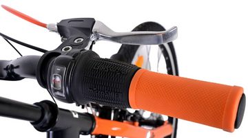 Volare Kinderfahrrad Kinderfahrrad Thombike für Jungen 24 Zoll Kinderrad in Schwarz Orange