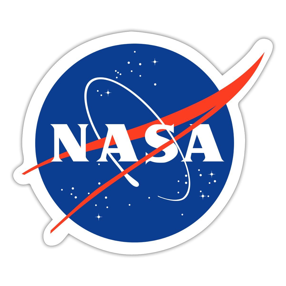 Aufkleber NASA Classic Logo Sticker Aufkleber