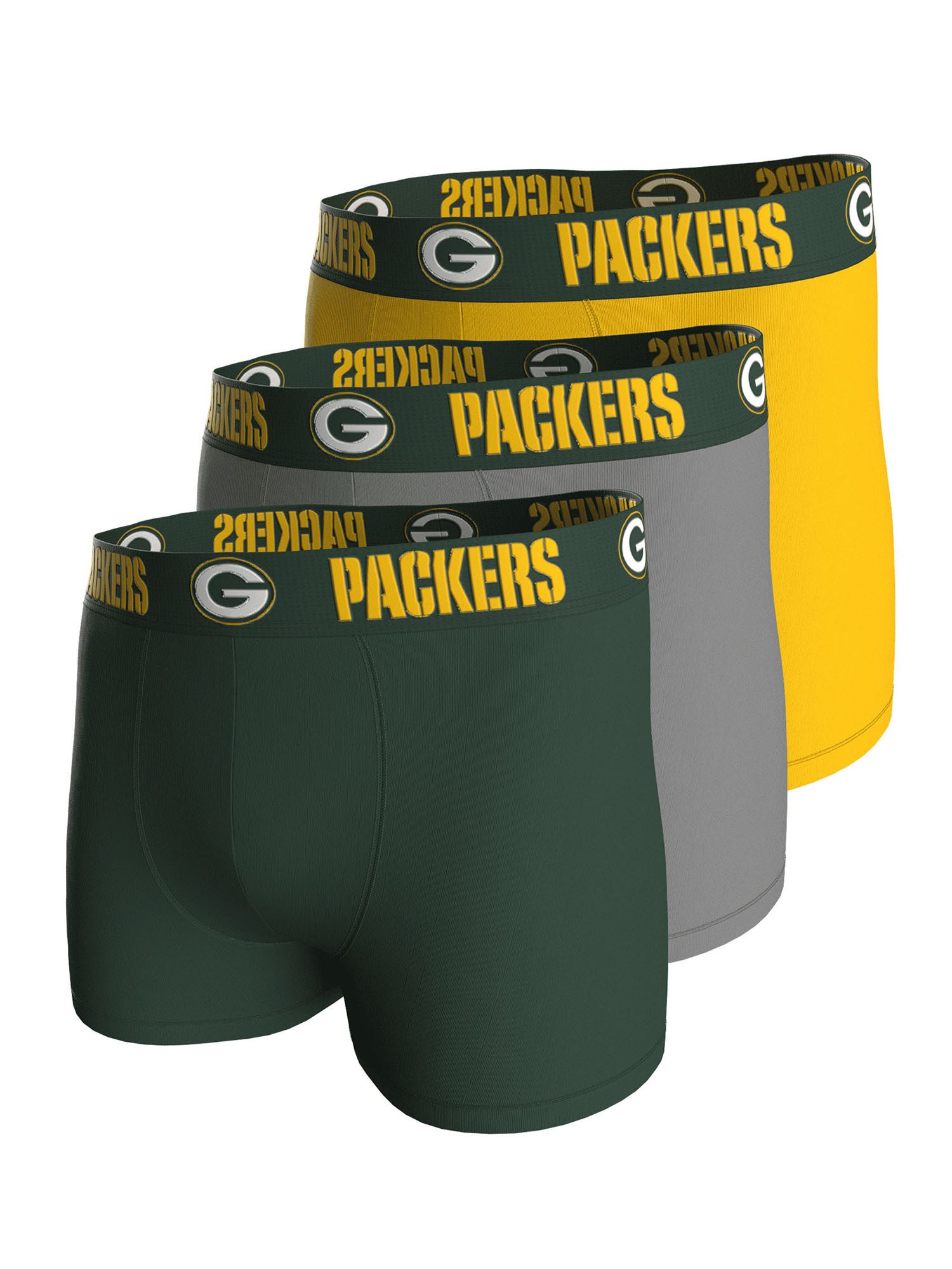 HUDDLE Boxer Green Bay Packers (3-St) Boxershorts, Herren Unterhose günstig online kaufen
