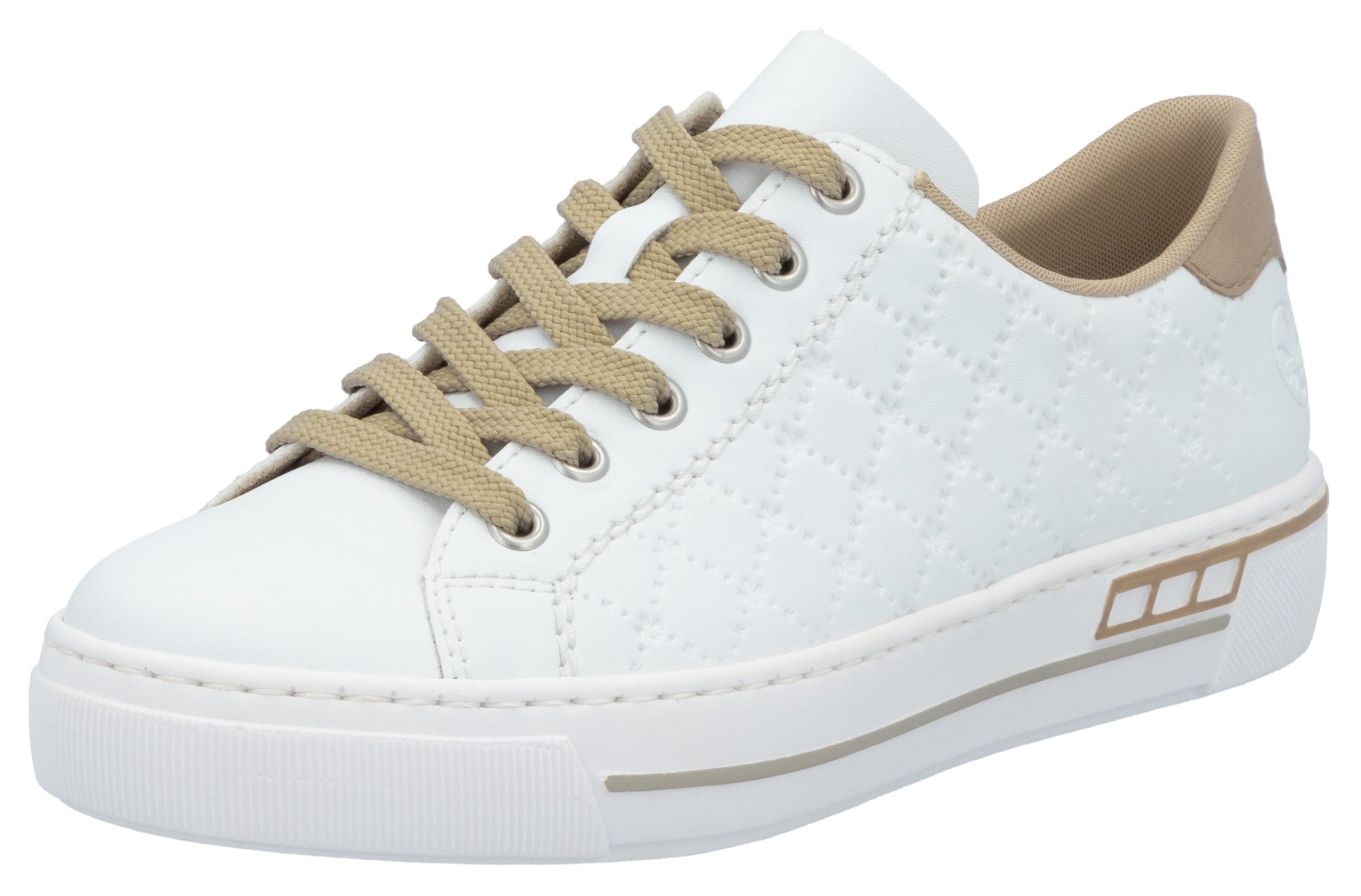 Rieker Plateausneaker harmonischen Kontrastdetails, Freizeitschuh, Halbschu günstig online kaufen