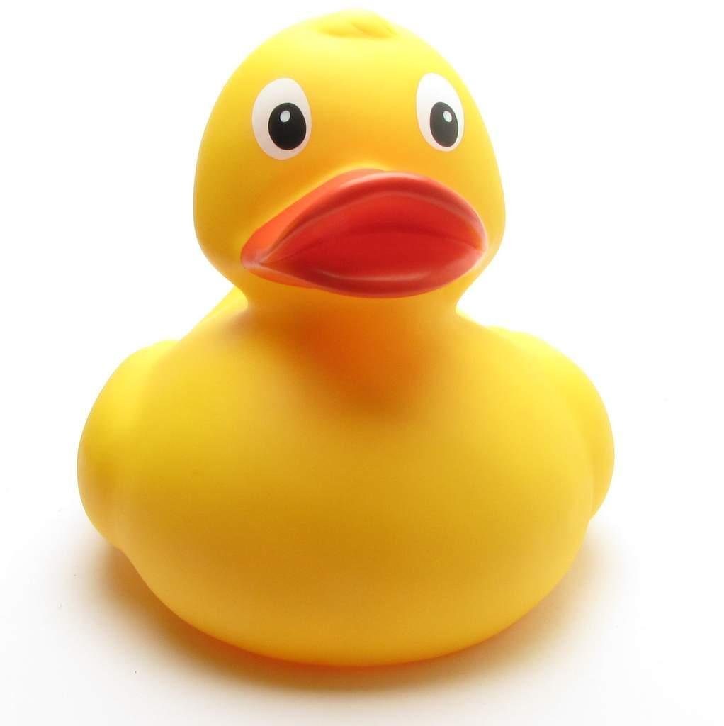 Quietscheente Lina - Badeente gelb - Badespielzeug Duckshop XXL