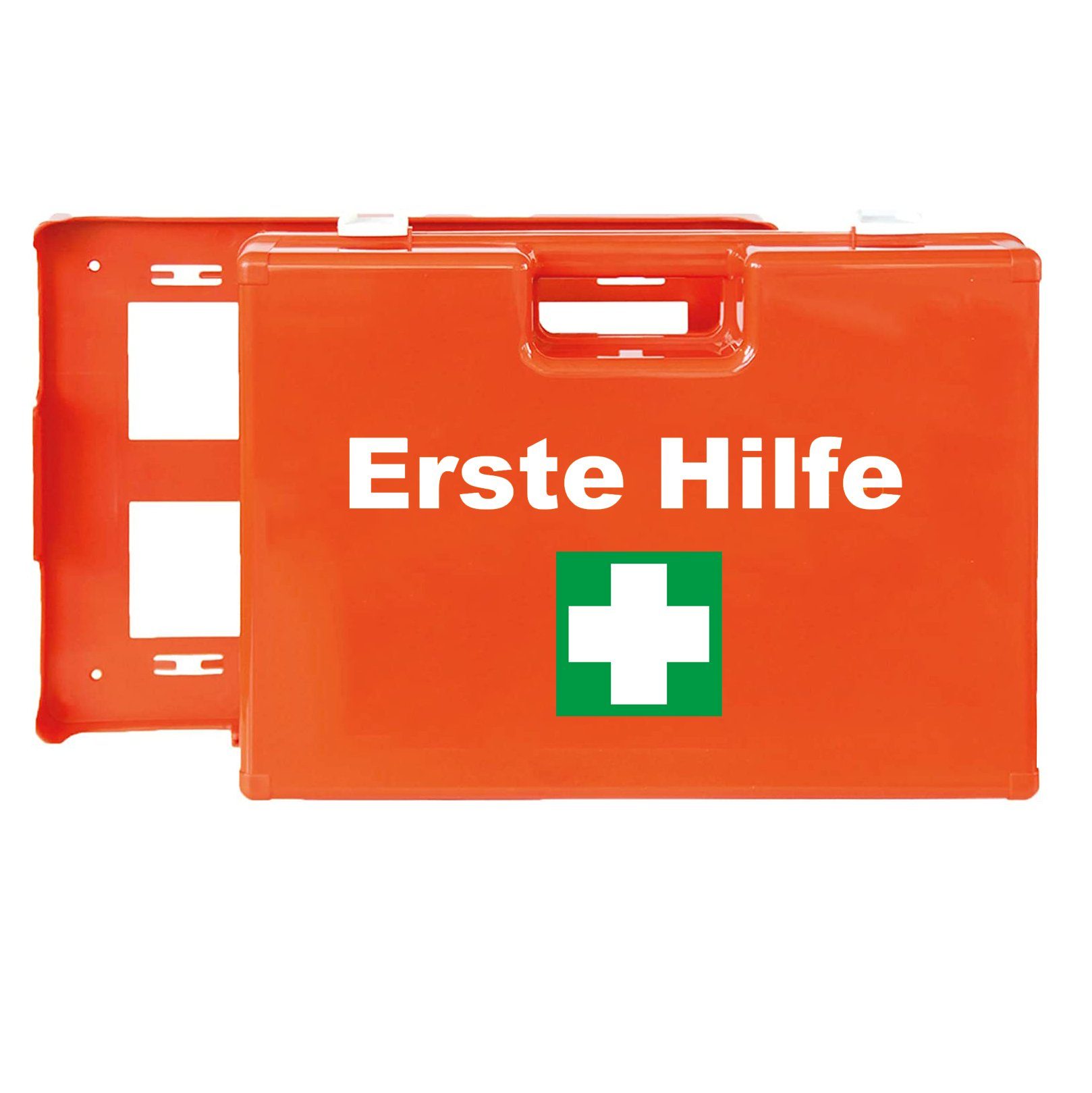 FireMat Erste-Hilfe-Koffer Premium DIN 13157: 64-teilig + Wandhalter & Rettungsschilder, (1 St) – Bild 2 von 5