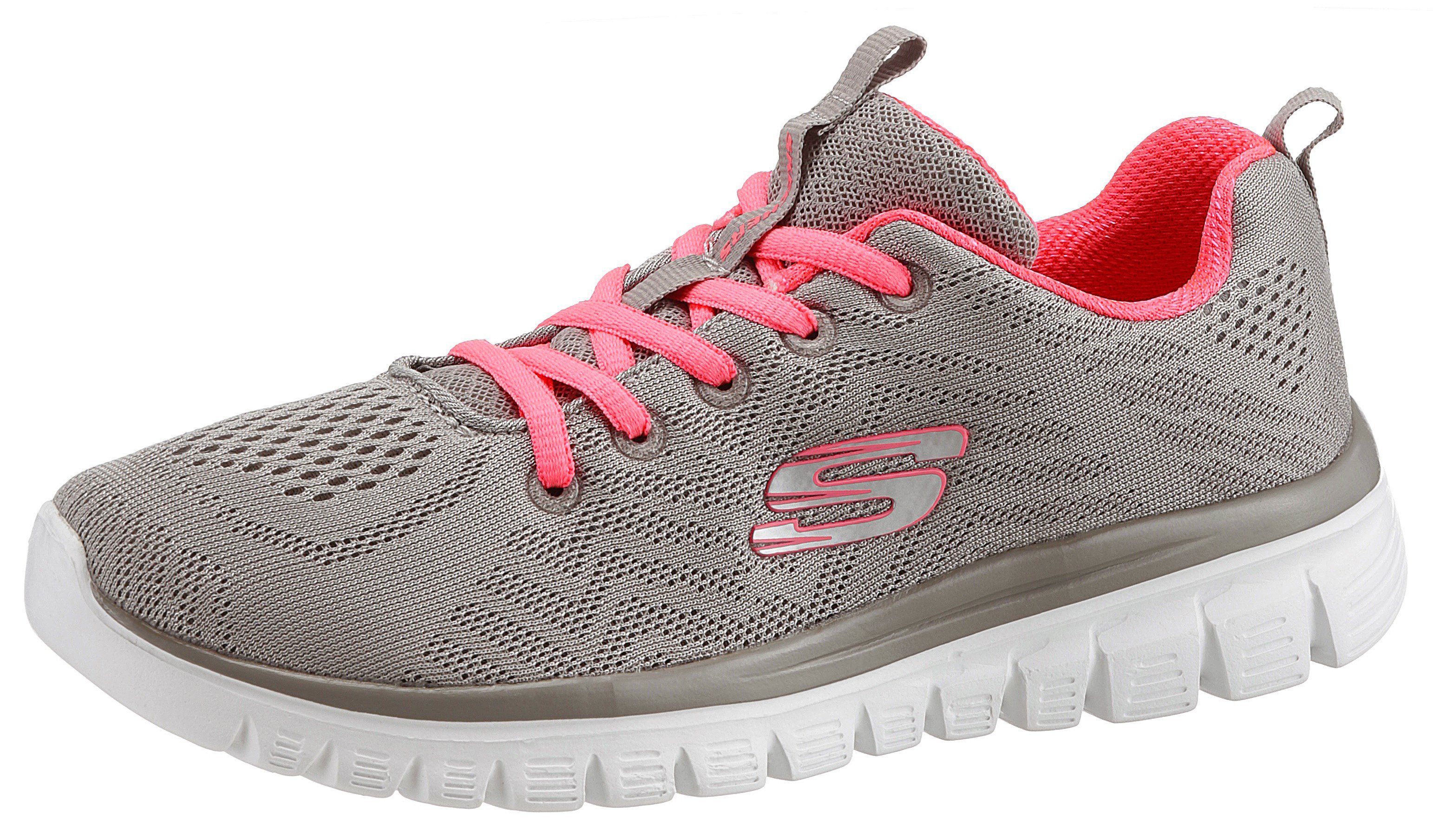 Skechers Graceful - Get Connected Кроссовки mit Memory Foam, Freizeitschuh, Halbschuh, Schnürschuh