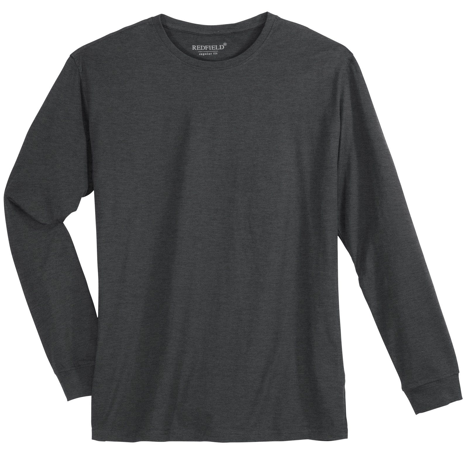 redfield Langarmshirt Redfield Langarmshirt anthrazit melange günstig online kaufen