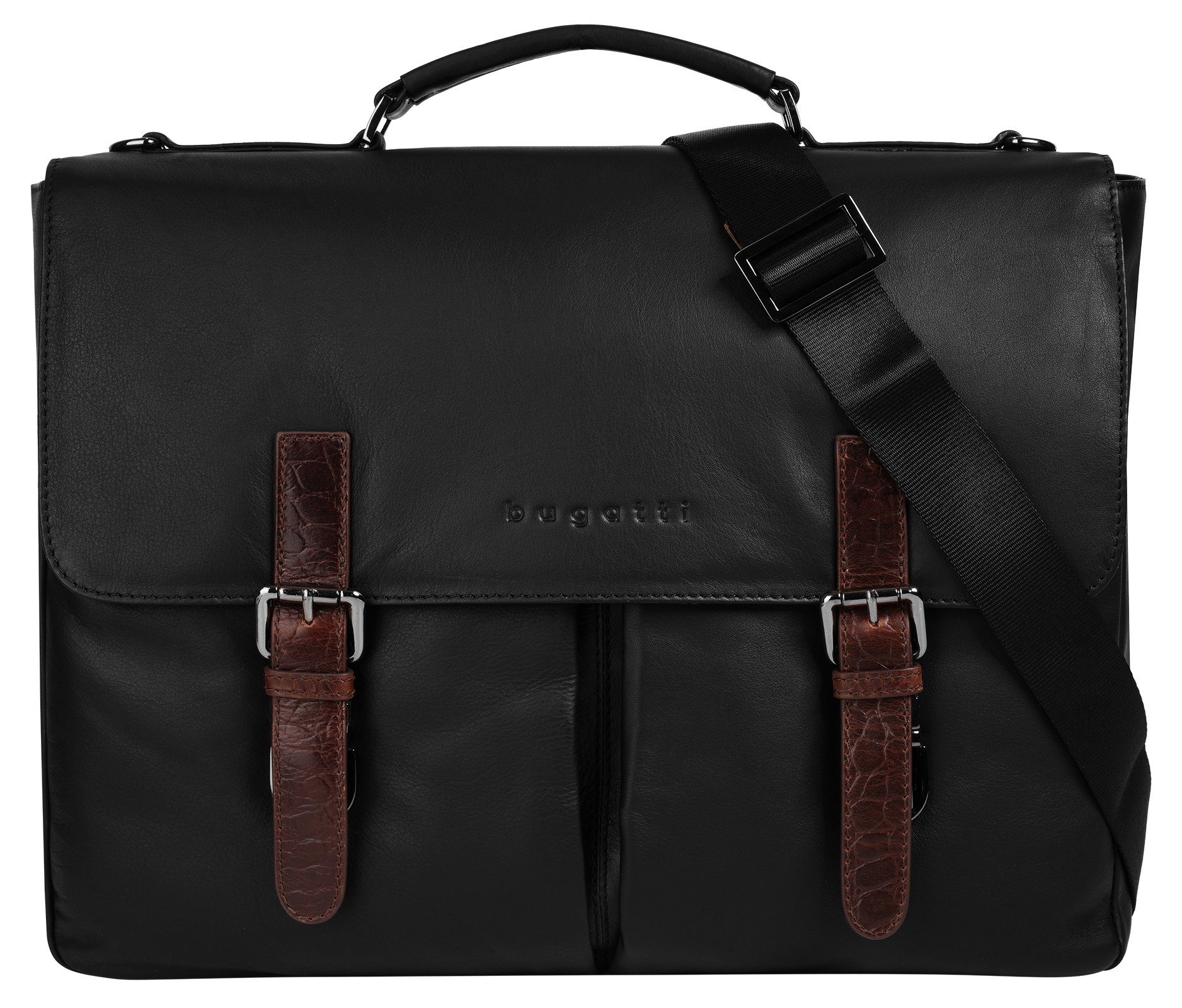bugatti Aktentasche CORSO DELUXE, echt Leder