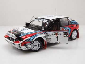 Solido Modellauto Lancia Delta HF Integrale #1 Martini Safari Rallye Kenya 1991 Recalde, Maßstab 1:18