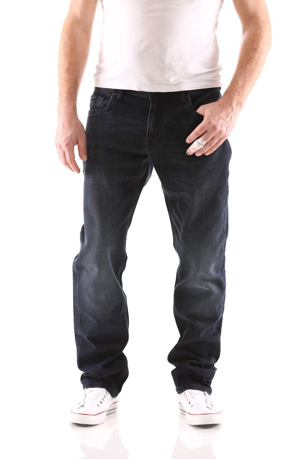 Regular-fit-Jeans Big Seven Cade Luxe Blue Regular Herren Jeans Hose