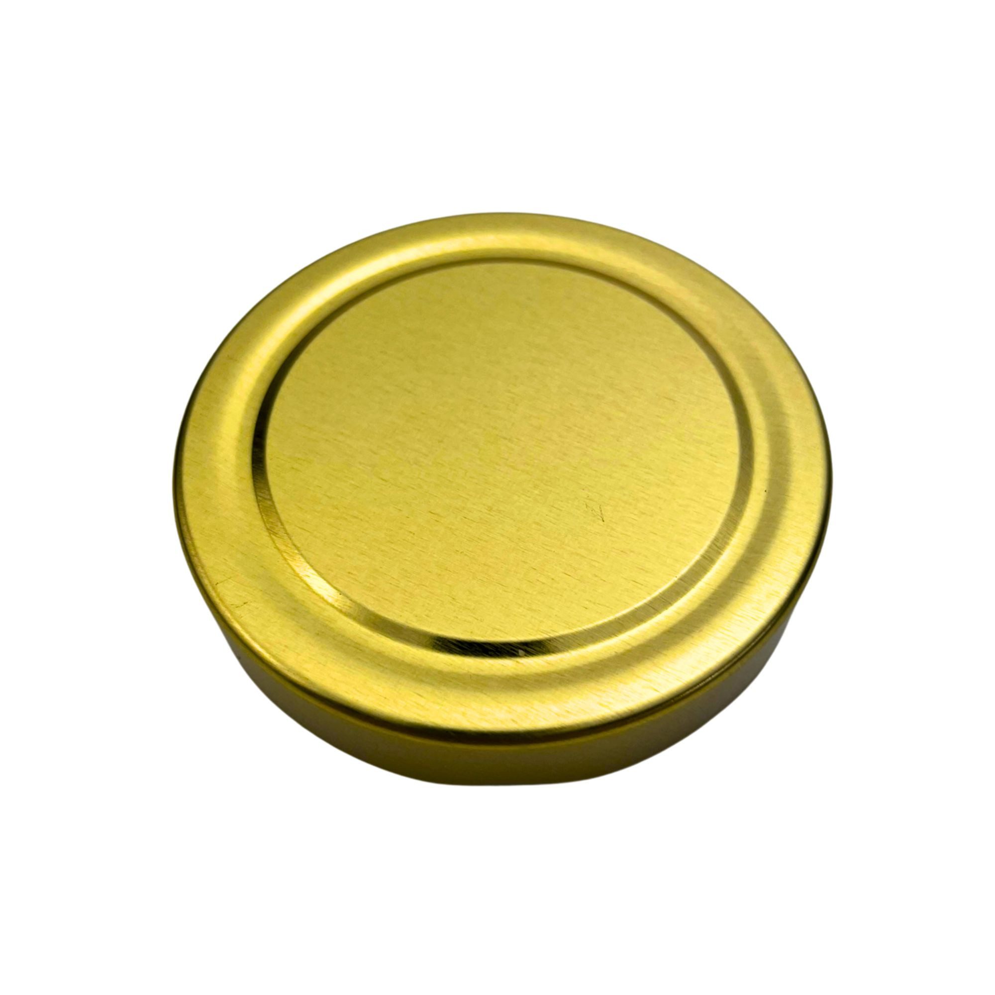 BIENEN SCHMIDT Einmachglas 60x Ersatzdeckel Schraubdeckel für 250g Twist Off Glas 66mm, (60 Stk), Metalldeckel, Dichtungsdeckel, Deckel für Einmachgläser