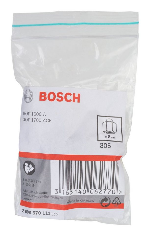 Thumbnail - BOSCH Spannzange, Schlüsselweite - 27 x 8 mm