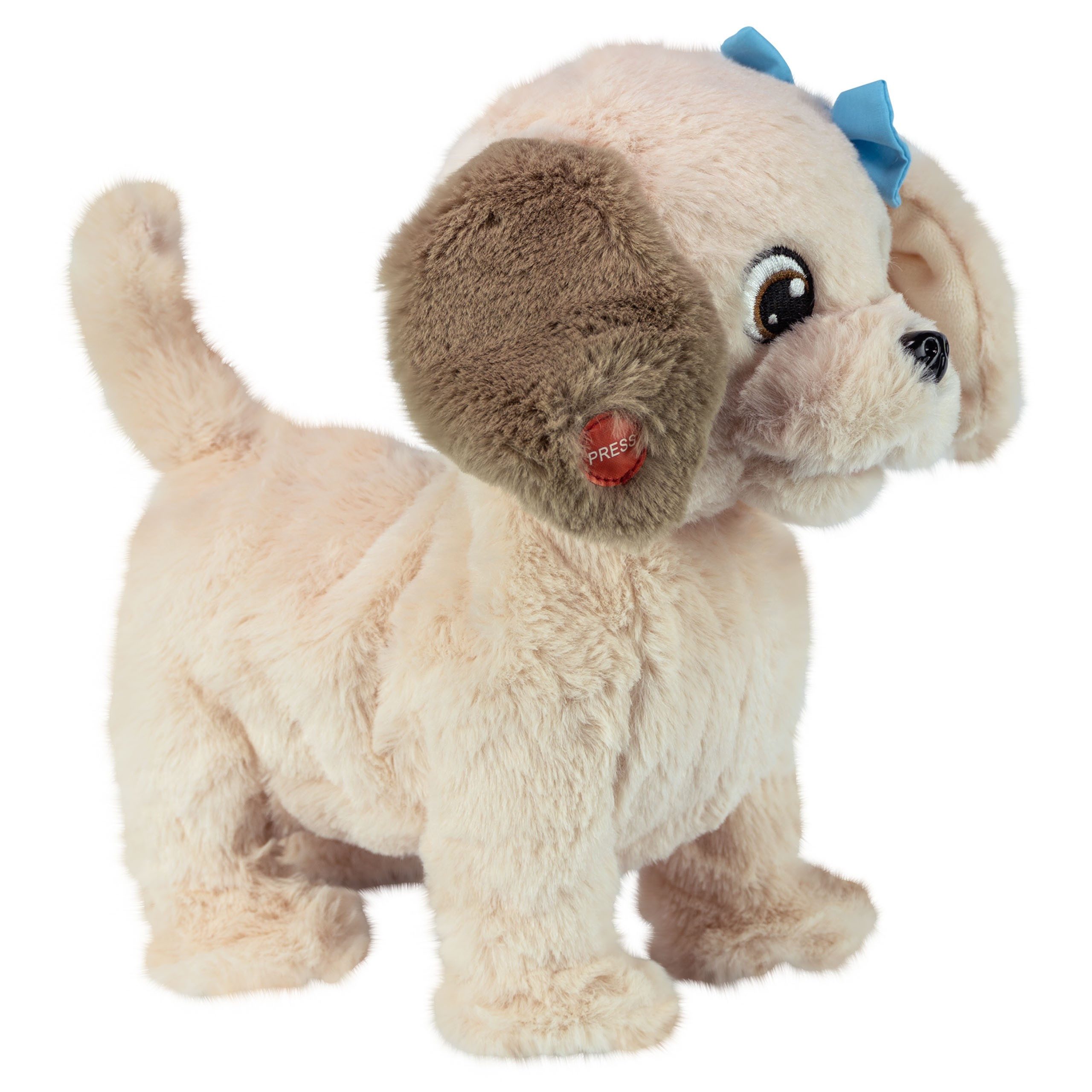 Sarcia.eu Kuscheltier Puppy Luv - Interaktiver Labradorhund, Plüschhund Meggy 2+