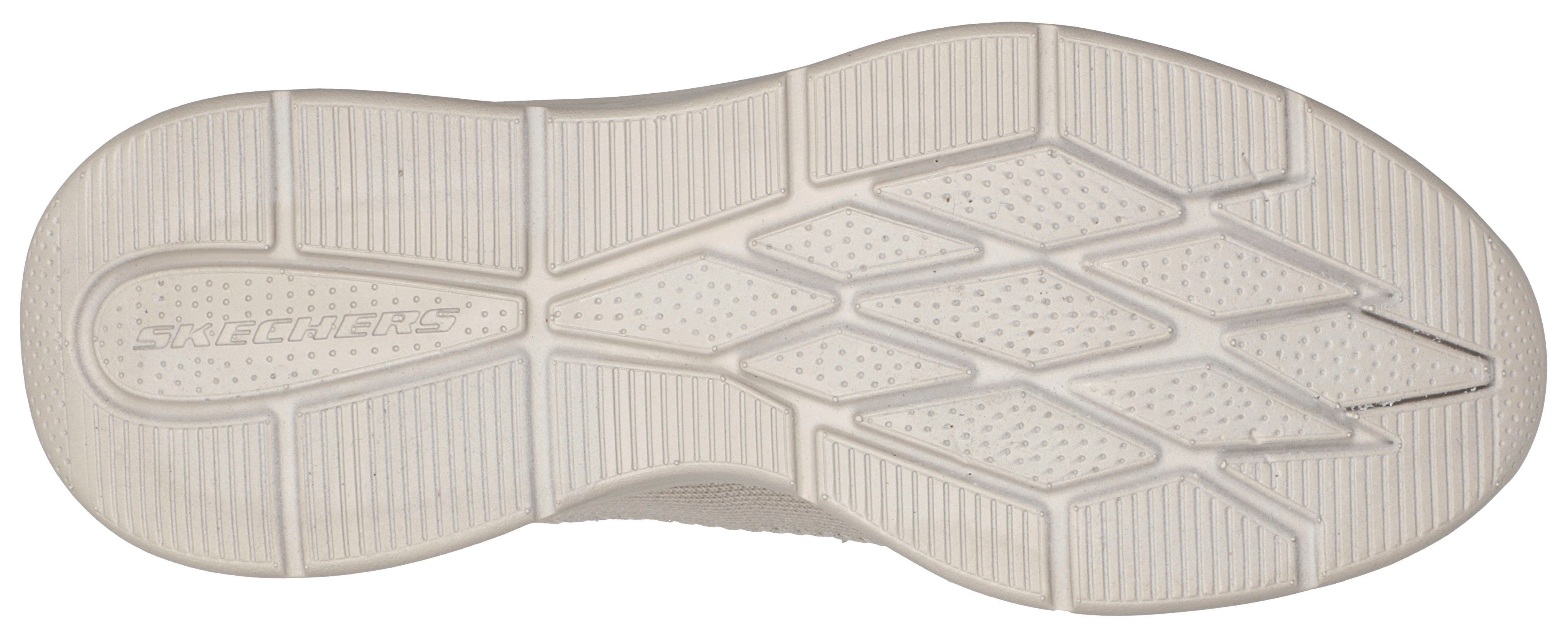 Skechers BOBS Memory mit CHAOS AIR Sneaker Foam beige SQUAD