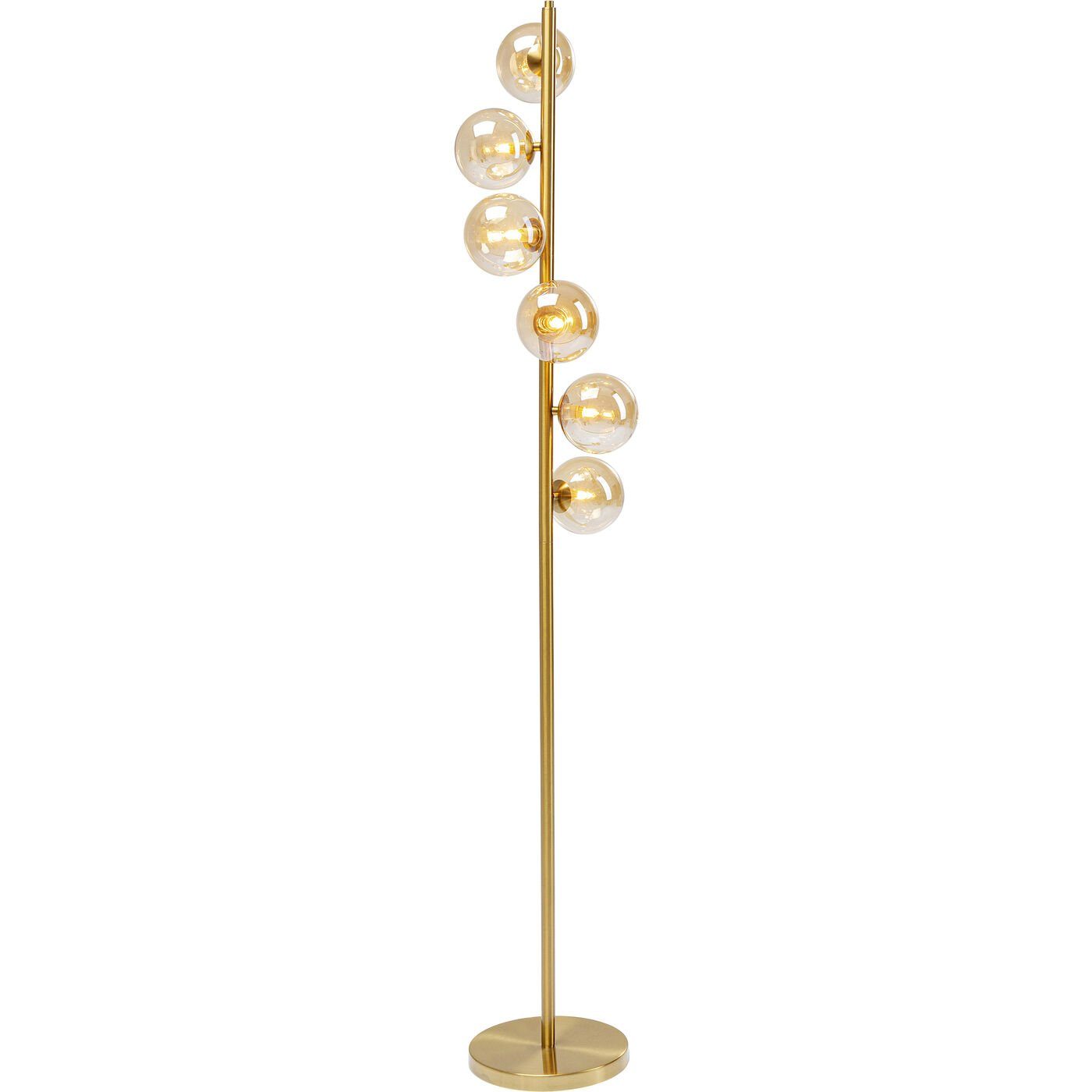 KARE Stehlampe »Stehleuchte Scala Balls Brass 160cm«, Nein