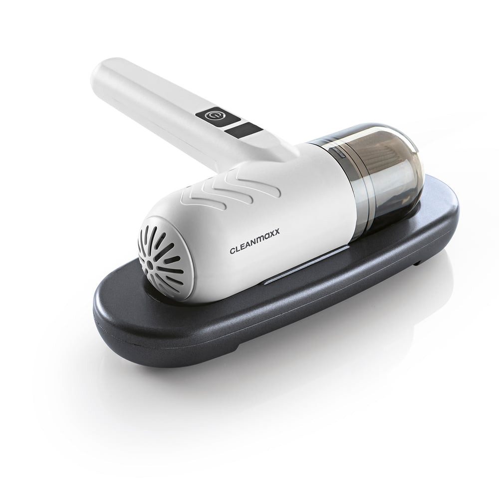 CLEANmaxx Matratzenreinigungsgerät CLEANmaxx Milbensauger Akku Kompakt mit EPA-Filter, 20 W, beutellos, CLEANmaxx Milbensauger Akku Kompakt mit EPA-Filter