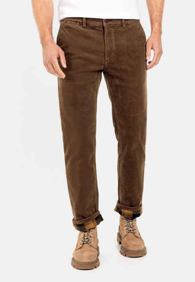 camel active Chinos Cord Chino mit Thermofutter (1-tlg)