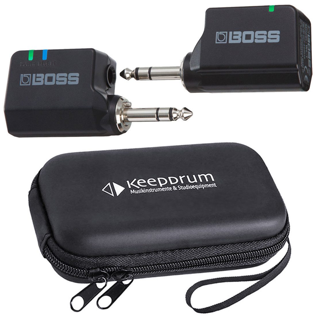 E-Gitarre Boss WL-20 Guitar Wireless System mit Soft-Case