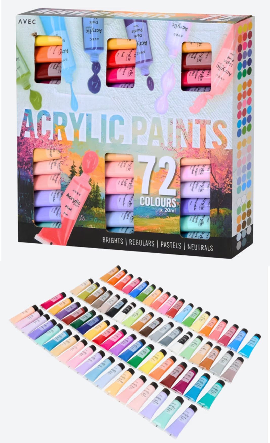 Spectrum Acrylfarbe Acrylfarbenset