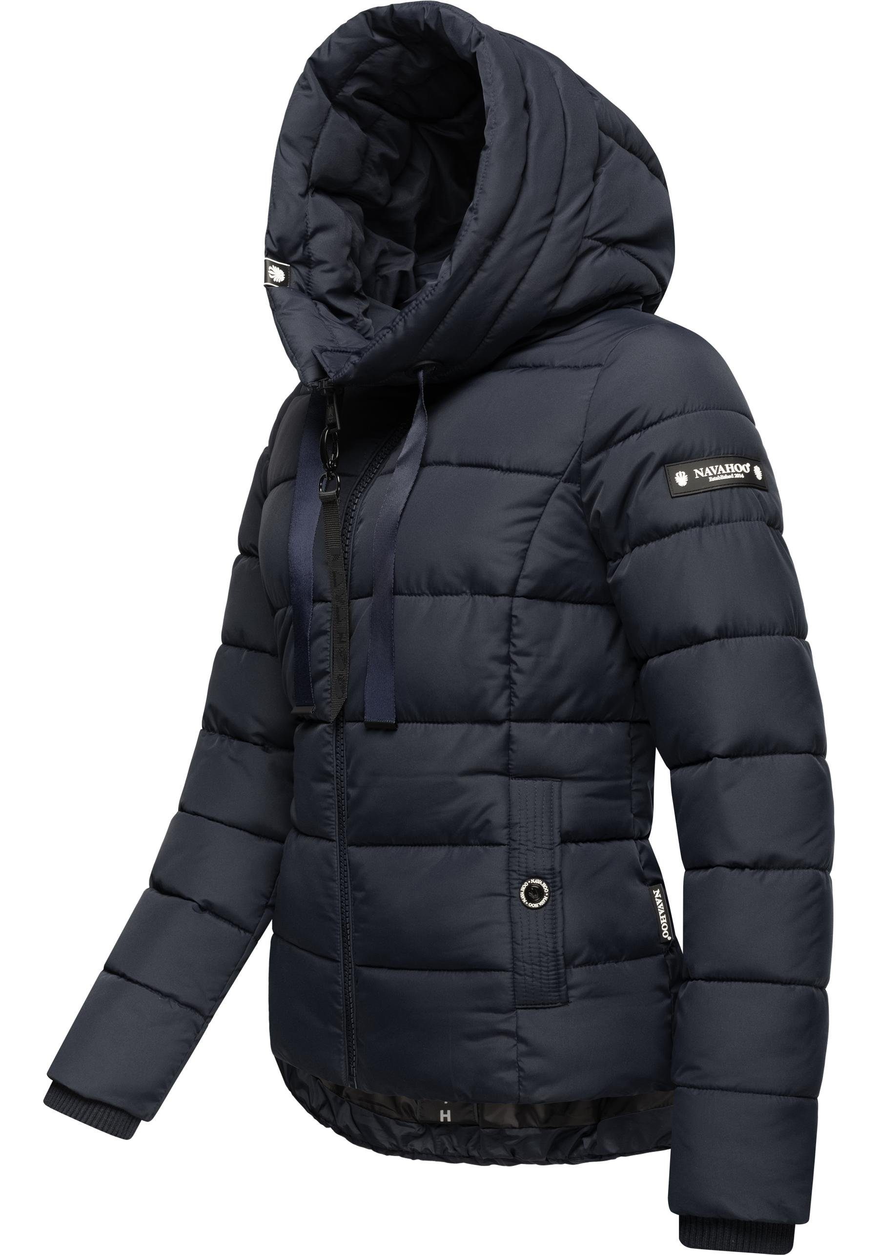 Navahoo Steppjacke "Amayaa", mit Kapuze, stylische Damen Winterjacke mit co günstig online kaufen