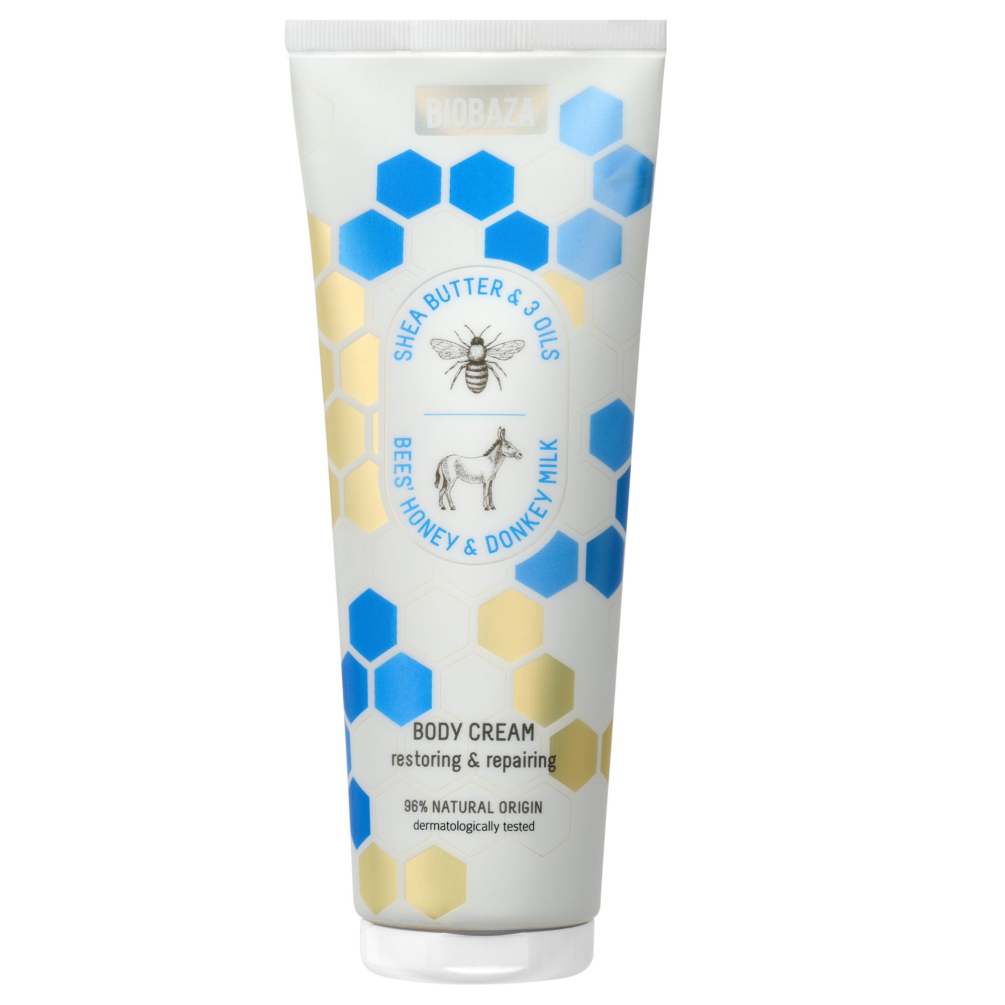Biobaza Bodylotion Biobaza Body Cream mit Shea Butter und Honigextrakt