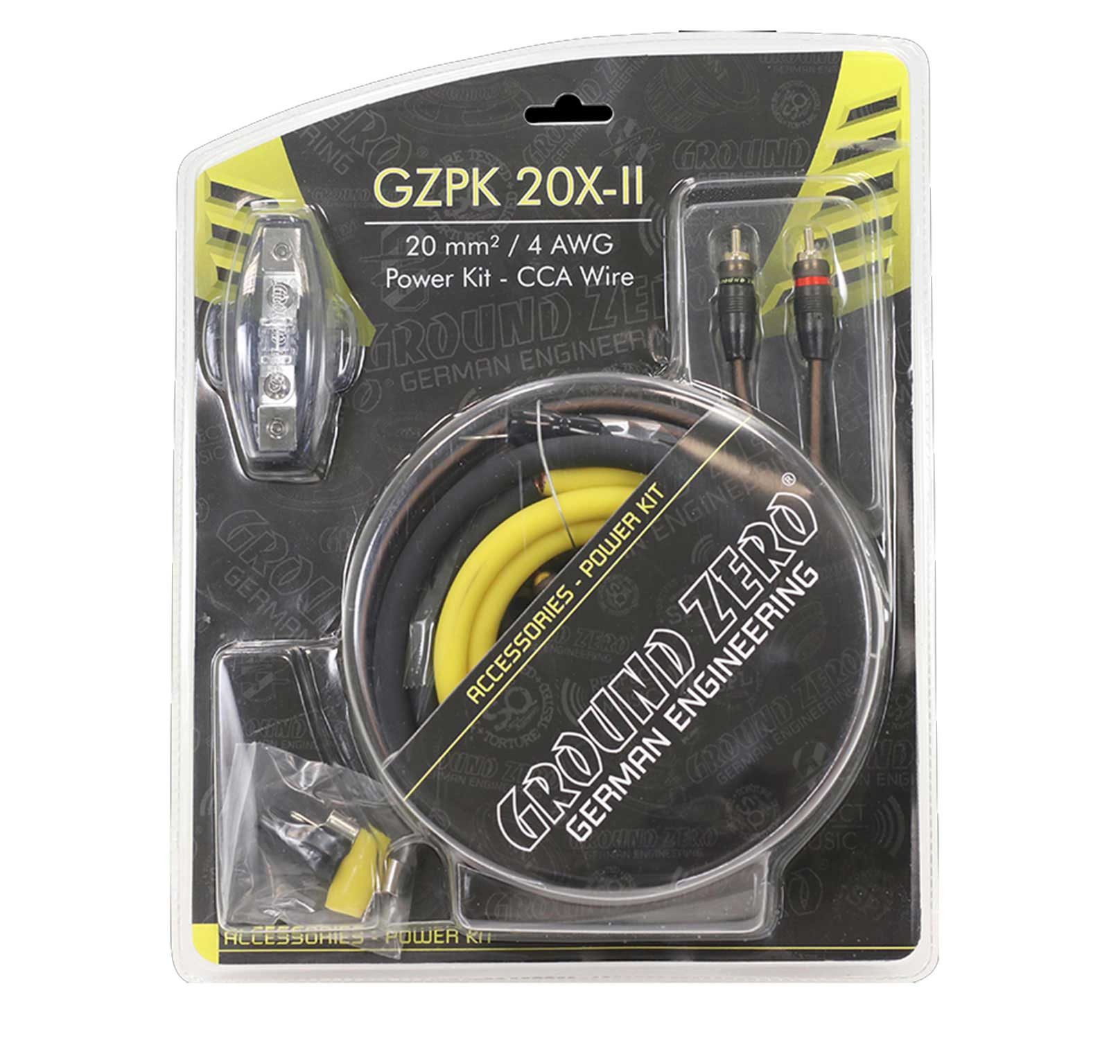 Ground Zero Ground Zero GZPK 10X-II Kabelset Audio- & Video-Kabel
