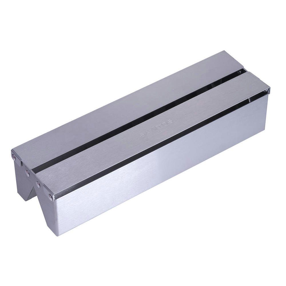PROREGAL® Räucherbox Räucherbox / Smokerbox für Weber Gasgrills, 30 x 8,6 x 6,6 cm