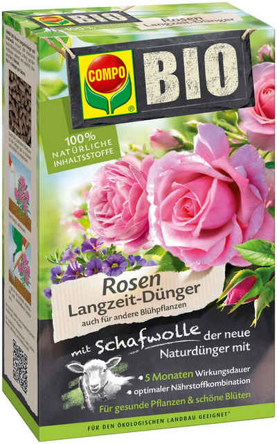 Compo Langzeitdünger »COMPO BIO«, für Rosen, mit Schafwolle, 2 kg
