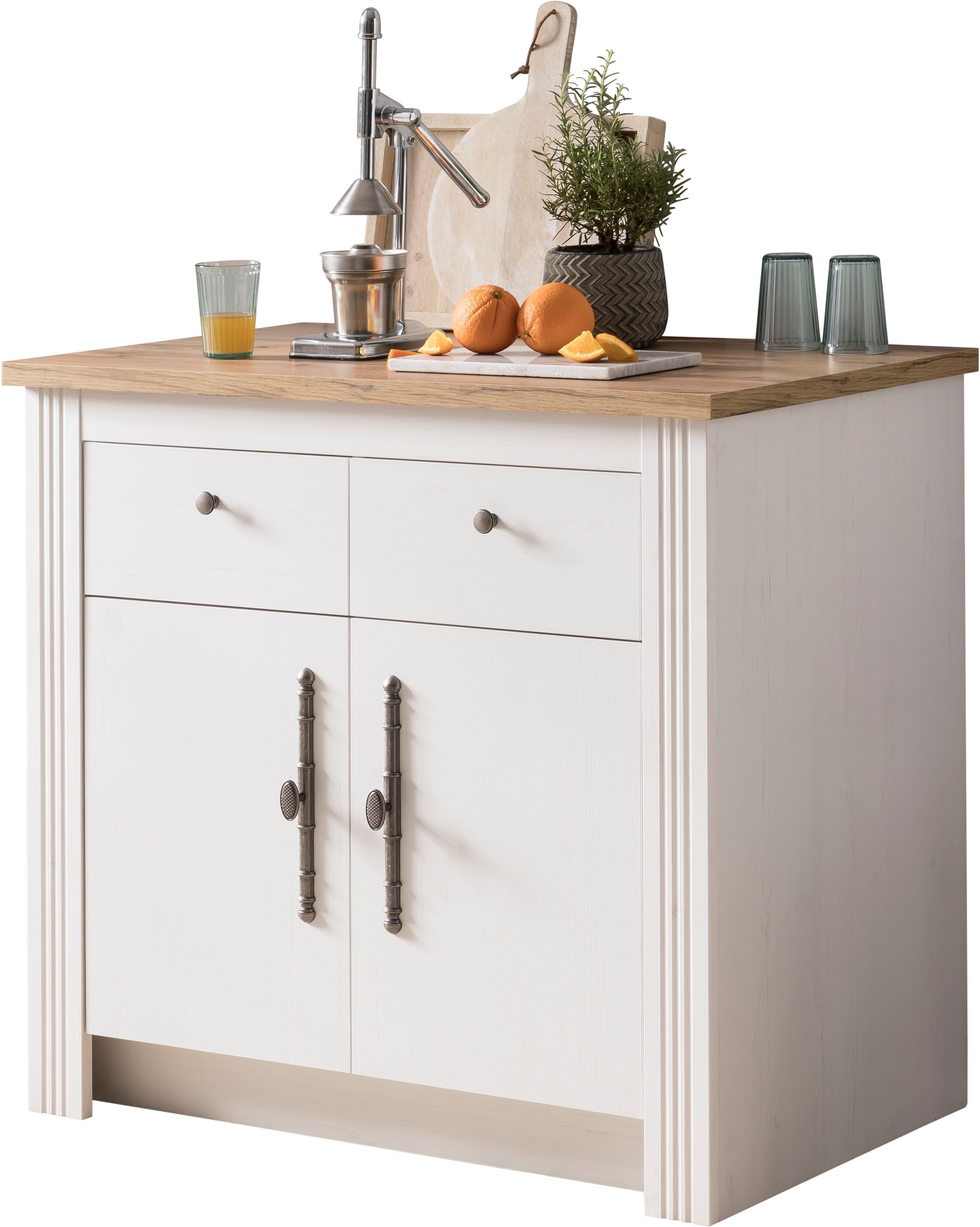 OTTO home Unterschrank KS-Westminster im romantischen Landhausstil, Breite 100 cm, exclusiv by Otto – Bild 4 von 5