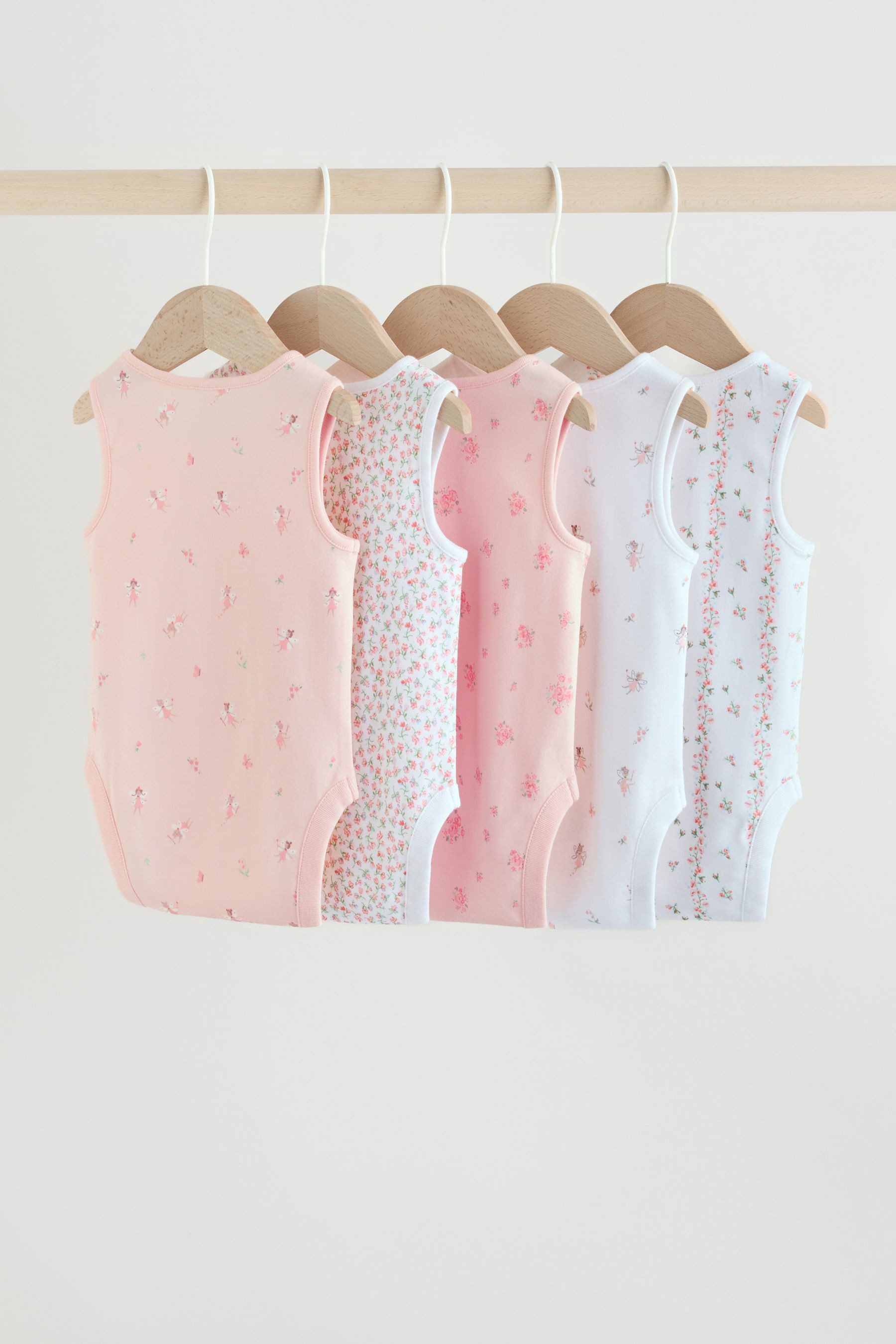 Next Body Trägerbodys für Babys, 5er-Pack (5-tlg) – Bild 2 von 5