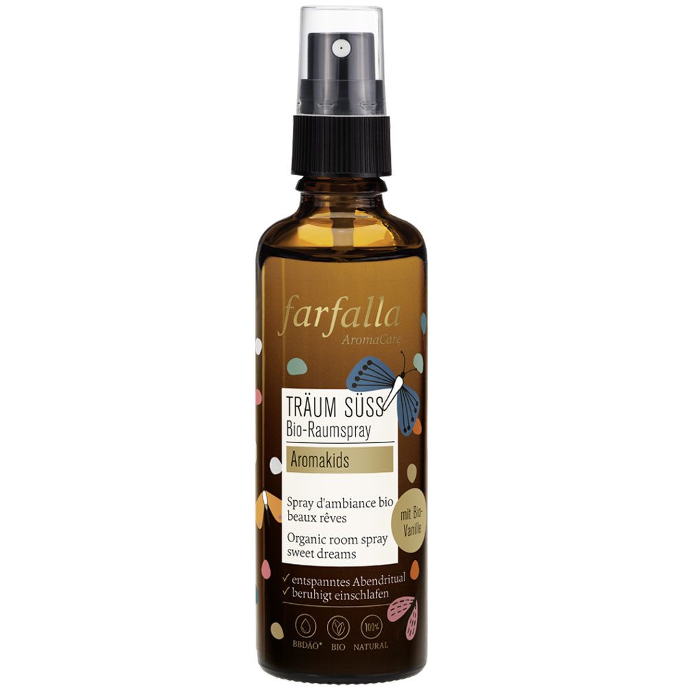 Farfalla Essentials AG Raumduft Aromakids Träum süss Bio-Raumspray, 75 ml